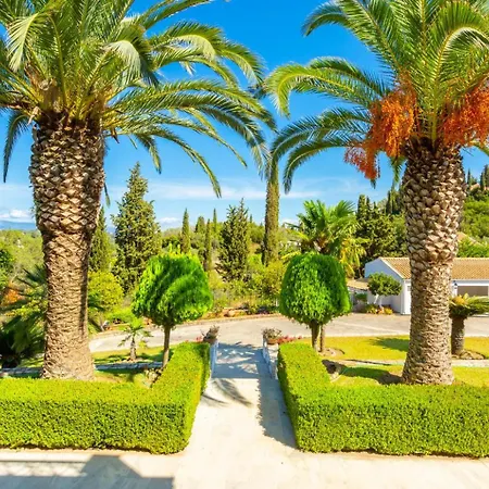 Golden Tiara Large Private Pool Ac Wifi 빌라 Agioi Deka (Corfu)