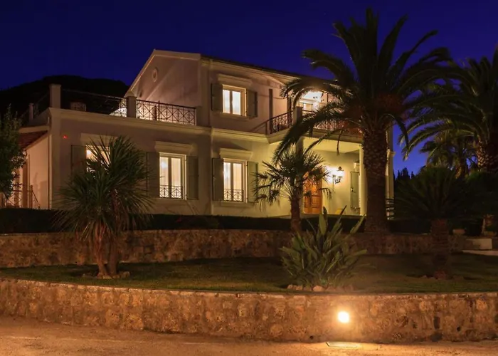 Golden Tiara Large Private Pool Ac Wifi * Agioi Deka (Corfu)