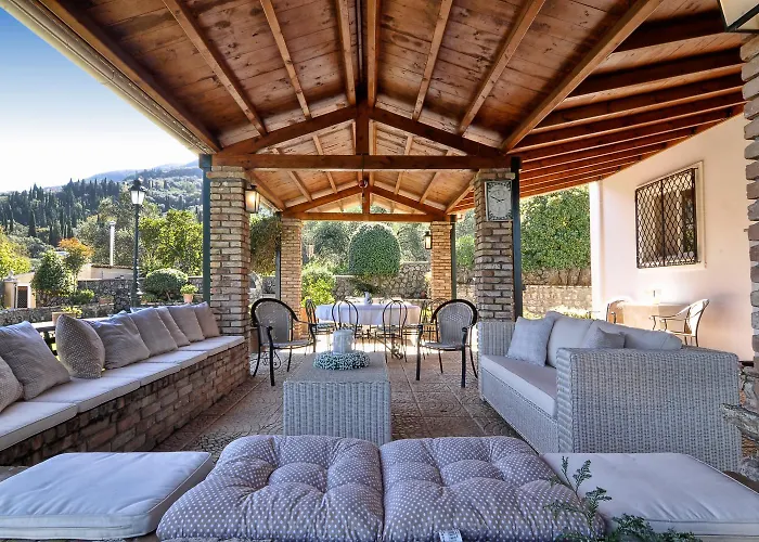 Golden Tiara Large Private Pool Ac Wifi 别墅 Agioi Deka (Corfu)